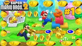 New Super Mario Bros 2 - ON VA DEVENIR RICHE - Épisode 1 - Let's Play FR