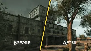 Assassin's Creed 2 Monteriggioni Villa Renovations Comparison