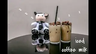 iced coffee milk🍼 | homecafe Indonesia 🇮🇩