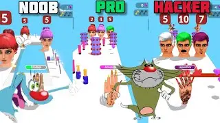 NOOB vs PRO vs HACKER | Hand Evolution Runner | With Oggy,Jack And Shadab | Sha Da Bology |