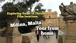 Exploring Game of Thrones film locations in Mdina, Malta | Walking tour #travel #walkingtour #got