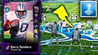DID 99 OVERALL BARRY SANDERS BREAK THE GAME? [MADDEN 20 GAMEPLAY]