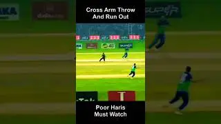 Brilliant cross arm run out 👏 || multan sultans vs peshawar zalmi || #shorts #psl8