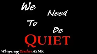 All You Need Is Me... [Yandere] [Possessive] [Whispering] [M4F] [ASMR]