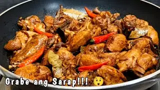 Pilipino Chicken Adobo! Dinakakasawa Pag Ganito Pagkaluto ng Chicken adobo!!