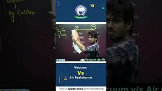 Vacuum vs Air Resistance || Physics Experiment By Ravi Sir || #defence #experiment #vacuum #air