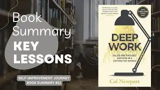 DEEP WORK by Cal Newport 🚀💡| Book Summary | Key Lessons