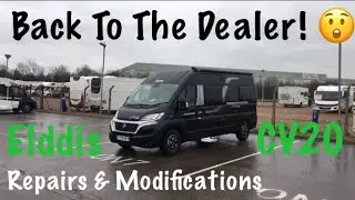 Elddis CV20 Campervan BACK TO THE DEALER For Repair Plus We Do More Modifications
