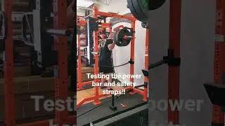 Testing the Power Bar and Safety Straps!!