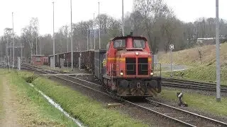 Georgsmarienhütten Eisenbahn Rangierbetrieb am Stahlwerk 14.Mär.2018