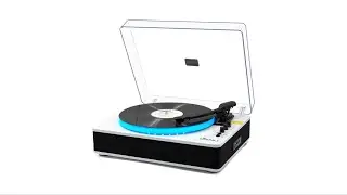 Review: LP&No.1 Record Player &ndash; Bluetooth, USB Vinyl Turntable with Speakers