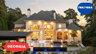 🔴 Элитная недвижимость в Атланте, штат Джорджия, на продажу и в аренду: обзорная экскурсия по дом...
