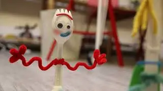 Forky Meets Karen Toy Story Stop Motion