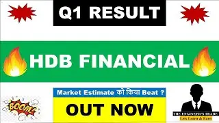 HDB Financial Q1 Results 2026 | HDB Financial Results Today | HDB Financial services | HDB Ipo