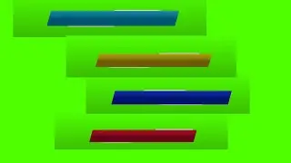 Green Screen Name Strips, Lower Third Name Designs, Non Copyrights