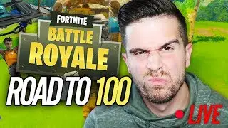 Fortnite: Battle Royale ROAD TO 100 WINS!! (Solo & 50 vs 50!!)