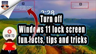 How to turn off Windows 11 lock screen tips and tricks to avoid workday distractions
