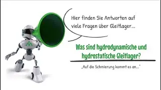 Was sind hydrodynamische und hydrostatische Gleitlager