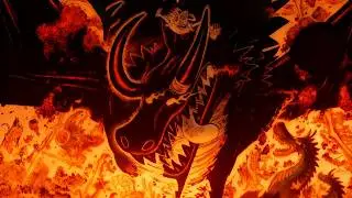 Loki Dragon and Luffy Gear 5 - Animation One Piece 1174