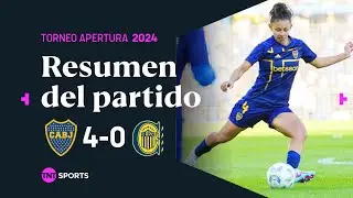 Boca GOLEÓ en LA BOMBONERA y se aseguró el PRIMER PUESTO 🔝  | #Boca 4-0 #RosarioCentral | Resumen