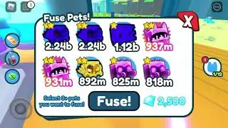 How to 100% Fuse A Rainbow Blurred Agony In Pet Simulator X