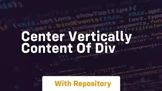 center vertically content of div