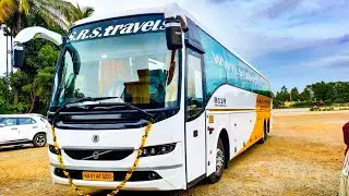 BANGALORE TO MUMBAI BUS JOURNEY IN SRS VOLVO B11R MULTI AXLE BUS!!! 🚌🔥🔥🔥
