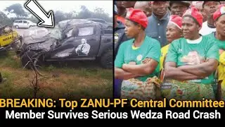 Срочная новость:🤯 Высокопоставленный член Центрального комитета ZANU-PF выжил в серьезной аварии ...