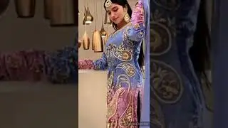Velvet purple embroider suit #punjabisuitdesign