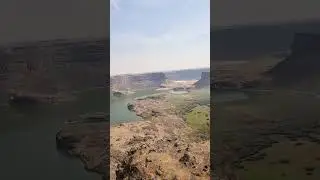 Dry Falls, Washington #falls #pnw #washington #pnwadventures #roadtrip #travel #beautiful #driving