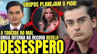FUNCIONÁRIOS DA RECORD PLANEJAM O PIOR CONTRA DUDU CAMARGO