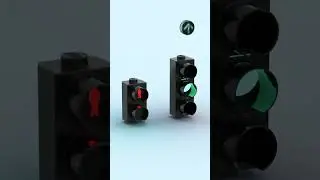 LEGO | Custom Traffic Light Model (Build No.1129)