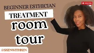 Treatment Room Tour in a Commission Salon | Beginner Esthetician