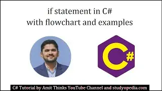 if statement in C# with examples | C# Tutorial for Beginners (2021) | Amit Thinks