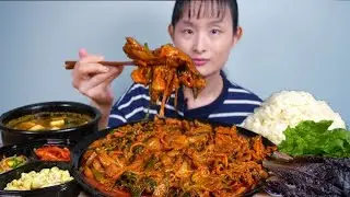 오리주물럭 먹방