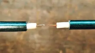 Here Comes The Repairman's Secret Trick! Connect Tv Antenna Cable Correctly & Firmly