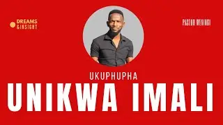 Ukuphupha unikwa imali |  @pastorweningi