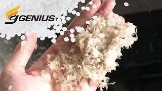 LDPE Film Plastic Squeeze Dryer  | Genius Machinery | Plastic Recycling Equipment