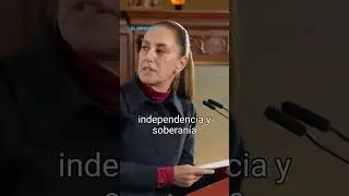 Lejos estan de cumplirse amenazas de Trump a M&eacute;xico: Claudia Sheinbaum