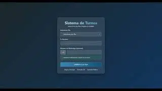 Sistema de turnos CONVENTUS