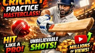 Leather Ball + Hard Work = Next Level Cricket 🏏🔥