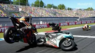 MotoGP 20 Crash Compilation | MotoGP&trade; Moments | Ten Minute #56