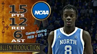 Caleb Wilson - 15 Pts, 12 Reb, 6 Ast Full Highlights｜North Carolina vs Kentucky Wildcats｜2025.12.02