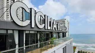 Rooftop view of Cicilia Hotel, Da Nang, Vietnam. 🇻🇳