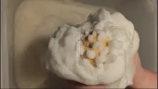 🫧🧽ASMR: Full bottle of Dettol on 2 potato sponges: part 1🧽🫧