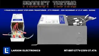 1 Phase Buck & Boost Step-Down Transformer - 277V Primary - 230V Secondary at 37.47 Amps - 50/60Hz