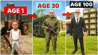 FRANKLIN'S LIFE JOURNEY AGE 1 TO AGE 100 IN INDIAN BIKE DRIVING GAME - GTA V