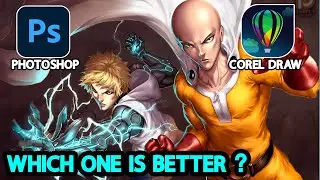 Photoshop vs CorelDraw |  Which one is Better?