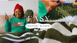 Crochet With Me: Single Crochet Stitch ❄️Winter Edition + No Copyright R&B Music 🎶ge