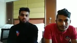 Brandon Fernandes and Seriton Fernandes. #WeTogether #ForcaGoa